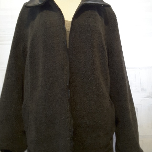 london Harbor Jackets & Blazers - London Harbor reversible jacket black zip front L